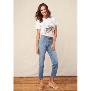 Matilda Jane Good Hart Keystone Tapered Leg Pull-On Denim Jeans Size Small NWT’s